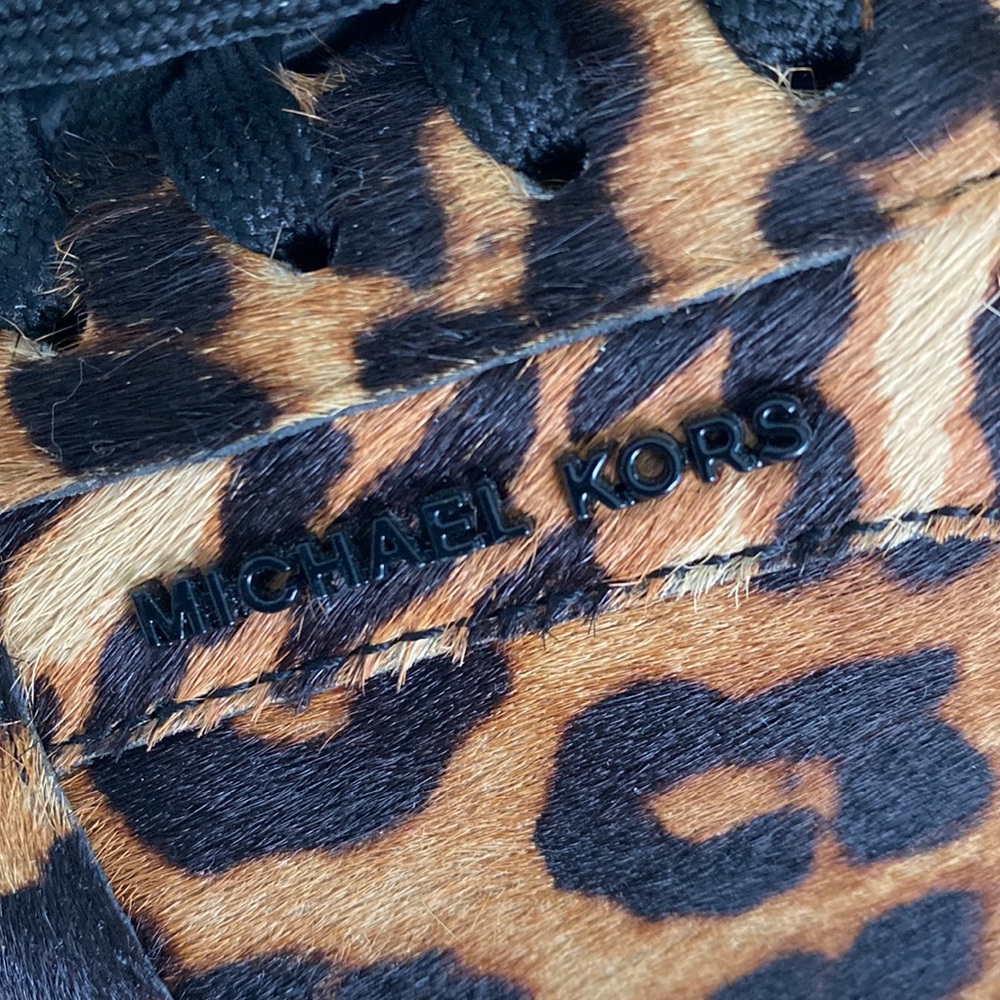 Michael Kohls NIB Leopard Sneaker-Billie Trainer - Picture 5 of 6